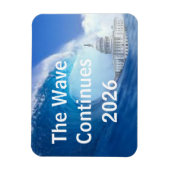 Passen Sie Blue Wave Election 2026 an Magnet (Vertikal)