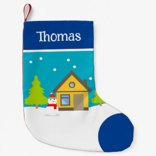 Passen Sie Boys Weihnachts-Strumpf an Kleiner Weihnachtsstrumpf