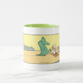 Passen Sie Croc von der lustigen Cartoon-Tasse auf Tasse (Zentrum)