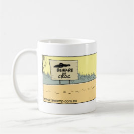 Passen Sie Croc von der lustigen Cartoon-Tasse auf Tasse