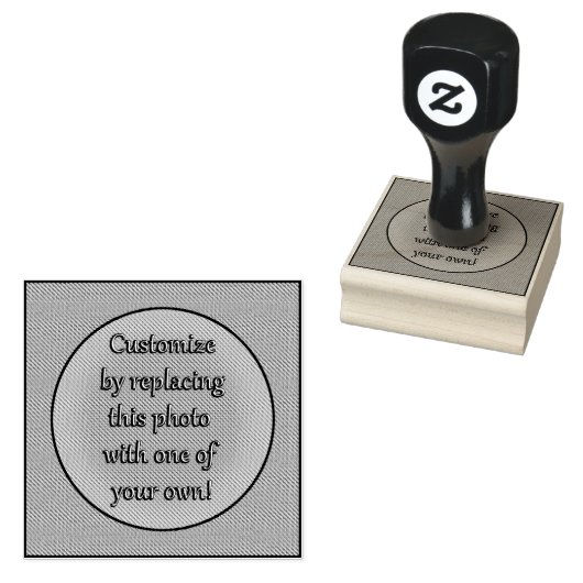 Passen Sie das an! Hinzufügen von Kunst oder Foto Gummistempel (Stempel)