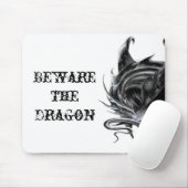 Passen Sie den Drachen Mousepad auf (Mit Mouse)