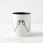 passen Sie den Ellbogen auf Tasse (Zentrum)