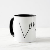 passen Sie den Ellbogen auf Tasse (Vorderseite Links)