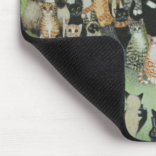 Passen Sie den Piepmatz auf Mousepad (Ecke)