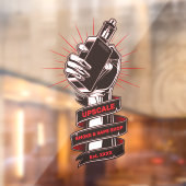 Passen Sie den Raucher- und Vape-Shop an kleine Un Fensteraufkleber (Blatt 2)