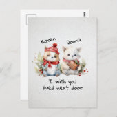 Passen Sie die besten Freunde an, die ich Ihnen al Postkarte (Vorne/Hinten)