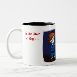 Passen Sie die gehenden Nationen auf Zweifarbige Tasse