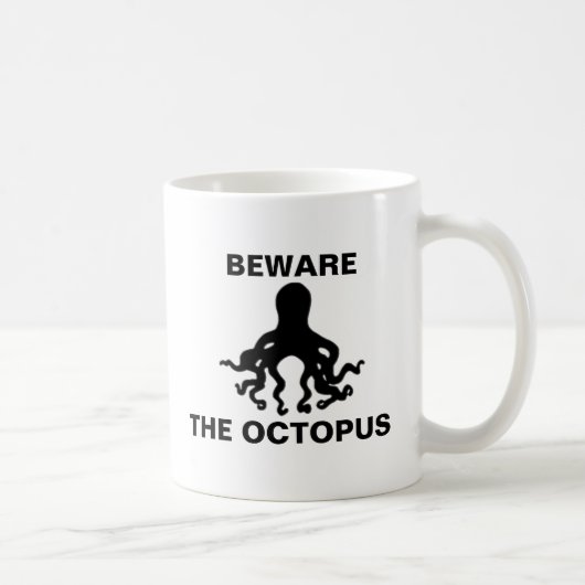 Passen Sie die Kraken-Tasse auf Tasse (Rechts)