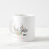 Passen Sie diese BOHO-Kaffee-Tasse an Kaffeetasse (Vorderseite Links)