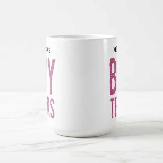 Passen Sie diese Boy-Tränen an Kaffeetasse (Mittel)