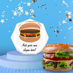 Passen Sie diese Hamburger-Grafik an Acryl Auszeichnung