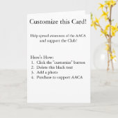 Passen Sie diese Karte an! (Gelbe Blume)