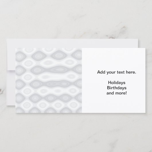 Passen Sie dieses Geschenk an Feiertagskarte (Vorderseite)