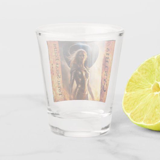 Passen Sie dieses Souvinier-Glas mit dem Empfänger Schnapsglas (Rückseite)