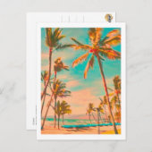 Passen Sie es an. Aloha, Waikoloa Beach Big Island Postkarte (Vorne/Hinten)