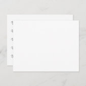 Passen Sie es an! Basis für ein solides Muster Einladung (Vorne/Hinten)