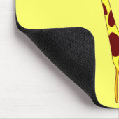 Passen Sie es an! Niedliches Giraffendesign Mousepad (Ecke)