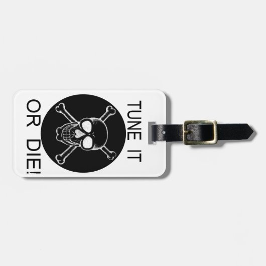 Passen Sie es an oder Die Sie die Umlaufgepäckmark Gepäckanhänger (Vorderseite horizontal)