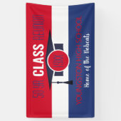 Passen Sie es an! Wiedersehen-Banner für Ihr Jahr Banner (Vertikal)