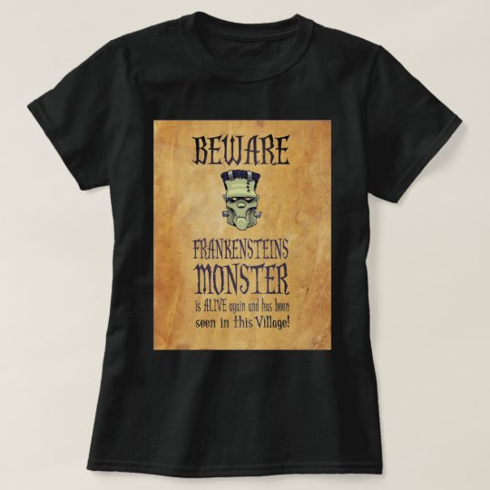 Passen Sie Frankensteins Monster auf T-Shirt