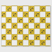 Passen Sie für Clown auf Geschenkpapier (Flach)