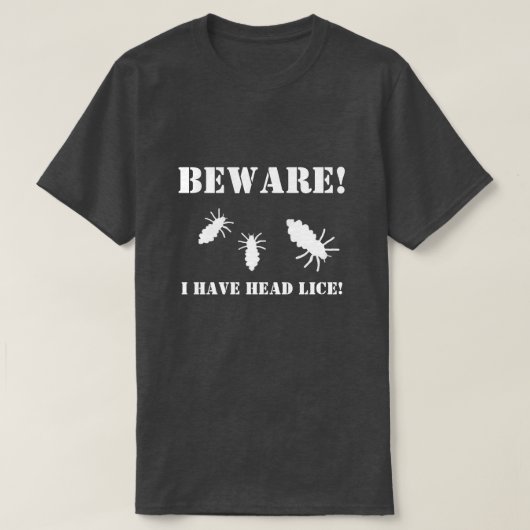 Passen Sie headlice auf T-Shirt (Design vorne)