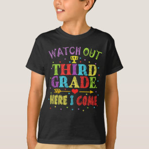 Passen Sie heraus 3. dritten Grad auf, hier, das T-Shirt