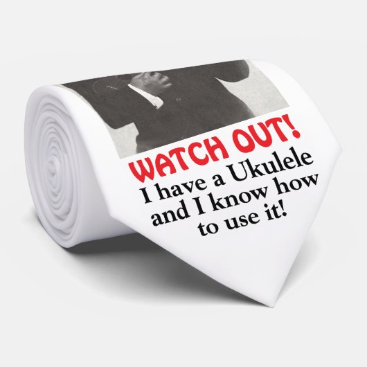 Passen Sie heraus auf! Krawatte (Gerollt)