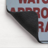PASSEN SIE HERAUS AUF! MOUSEPAD (Ecke)
