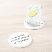 passen Sie heraus auf, oder Sie beenden oben in Sandstein Untersetzer (Seite)