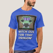 Passen Sie heraus für diesen Drachen auf T-Shirt (Vorderseite)