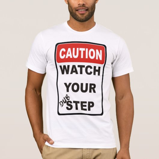 Passen Sie Ihr Dubstep auf T-Shirt (Vorderseite)