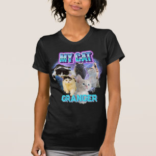 Passen Sie Ihr eigenes Cat-Bootleg im Stil der 90e T-Shirt