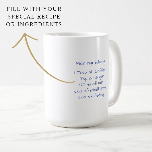 Passen Sie Ihr Friedliches Morgenstimmungsgetränk  Kaffeetasse