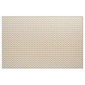 Passen Sie Ihr Zickzack beigefarbenes Muster an Stoff (Yard (91,4 cm))