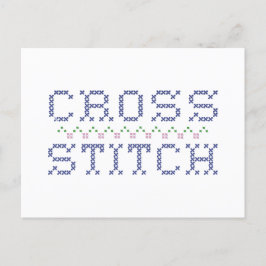 Passen Sie Ihre Cross-Stich-Postkarte an Postkarte