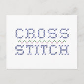 Passen Sie Ihre Cross-Stich-Postkarte an Postkarte (Vorderseite)
