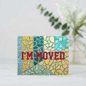 Passen Sie Ihre eigene Postkarte mit Text & Backgr (Stehend Vorderseite)