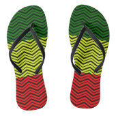 Passen Sie Ihre eigenen - Rasta an Badesandalen (Fußbett)