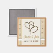 Passen Sie Ihre eigenen Save the Date an... Magnet (Vorderseite/Rückseite)