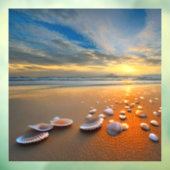 Passen Sie Ihre eigenen schönen klaren Meeresmusch Fensteraufkleber (Blatt 3)