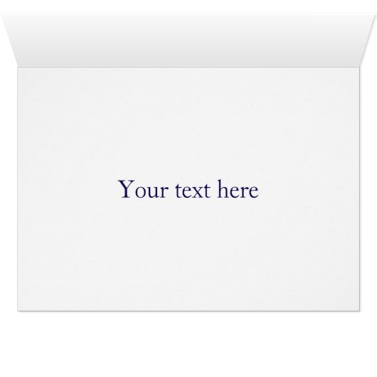 Passen Sie Ihre Grußkarte an (Innenansicht Horizontal (Unten))