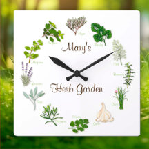 Passen Sie Ihre Herb Garden Uhr an