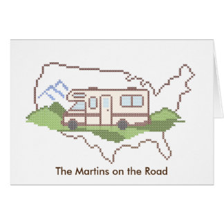 Passen Sie Ihre Road Trip Note Card an