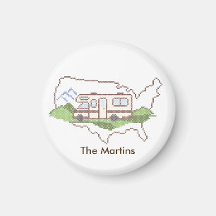 Passen Sie Ihre Road Trip USA Magnet an