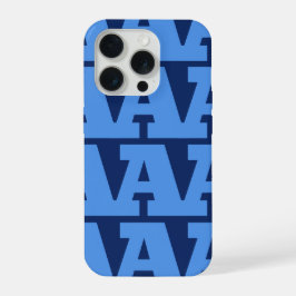 Passen Sie Ihren Buchstaben an, fettes Monogramm-M iPhone 15 Pro Hülle