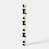 Passen Sie Ihren Buchstaben an, fettes Monogramm-M iPhone Hülle (Rechte Seite)