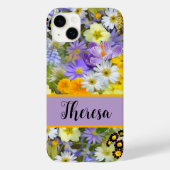 Passen Sie Ihren Namen Girly Bright Flows an Case-Mate iPhone Hülle (Rückseite)