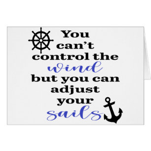 PASSEN SIE IHREN SAILS-ANCHOR UND IHRE ZEILE AN.